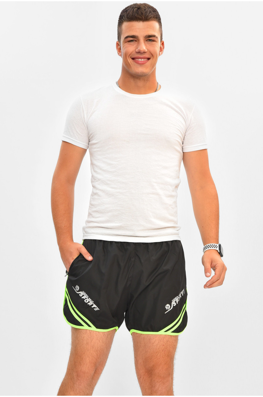 Шорти чоловічі чорного кольору 230 204546