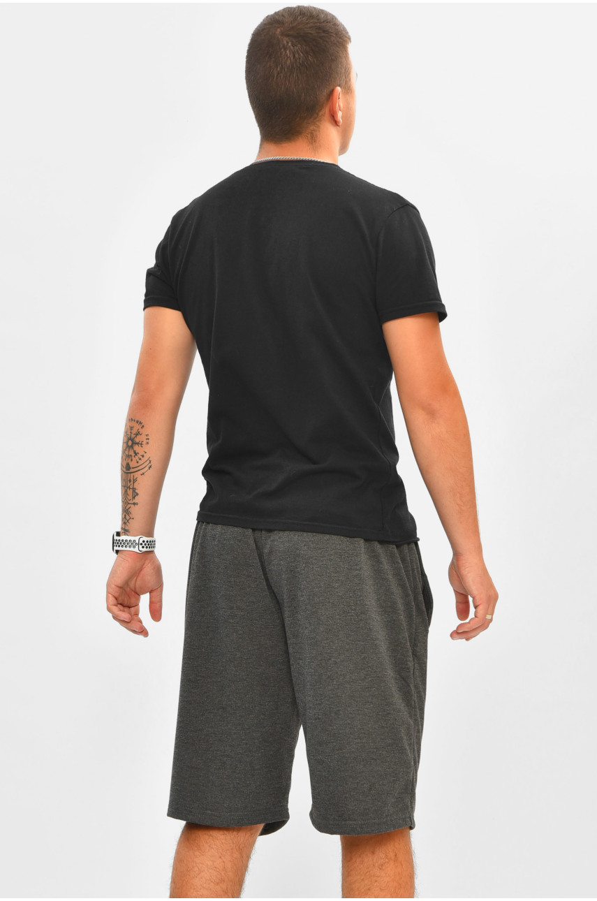 Шорты мужские батальные тёмно-серого цвета WFK5101 204553