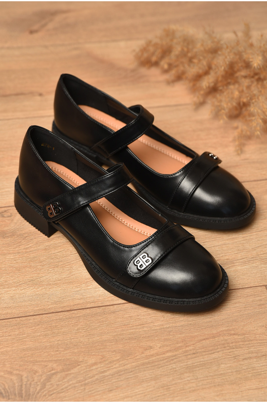 Туфлі жіночі чорного кольору 78-1 204578