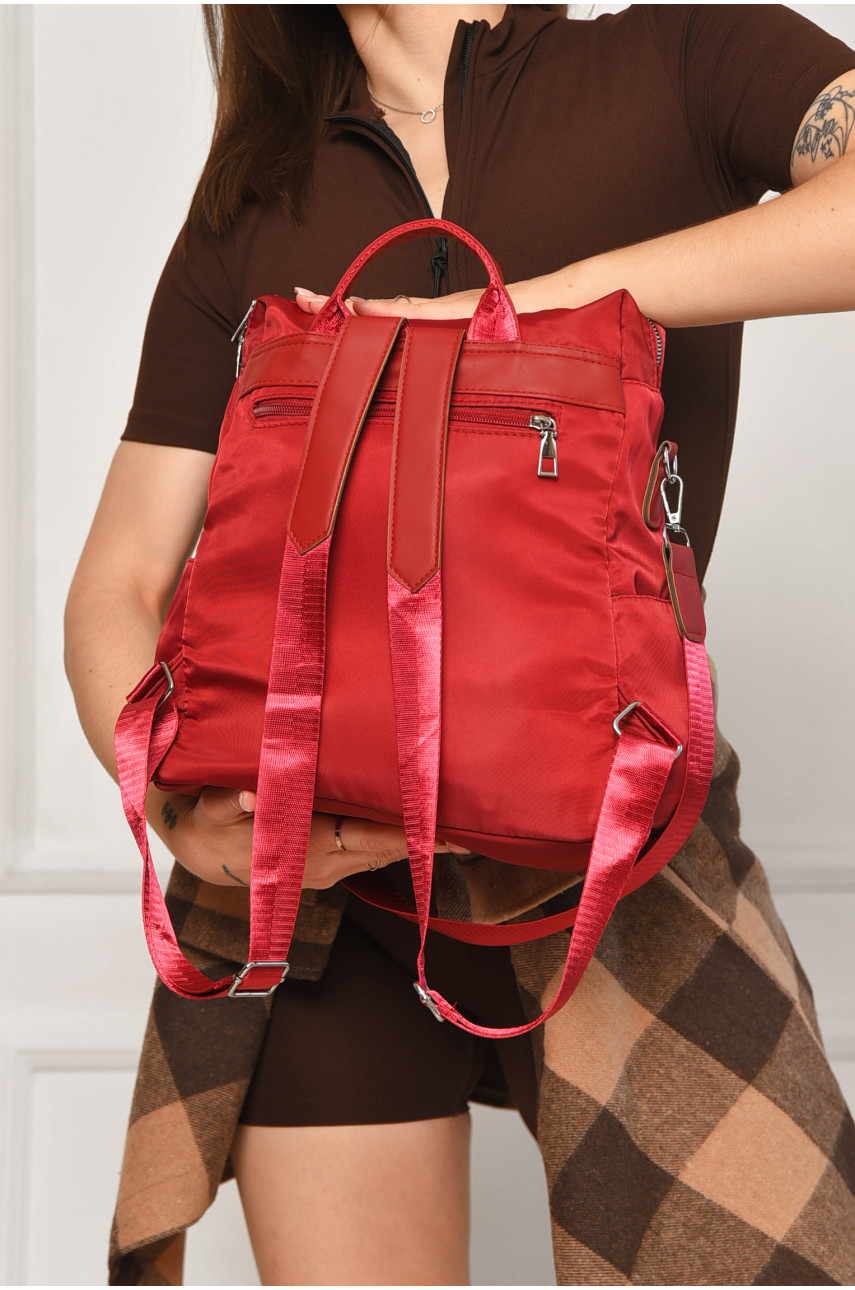 Рюкзак женский красного цвета 1357 204650