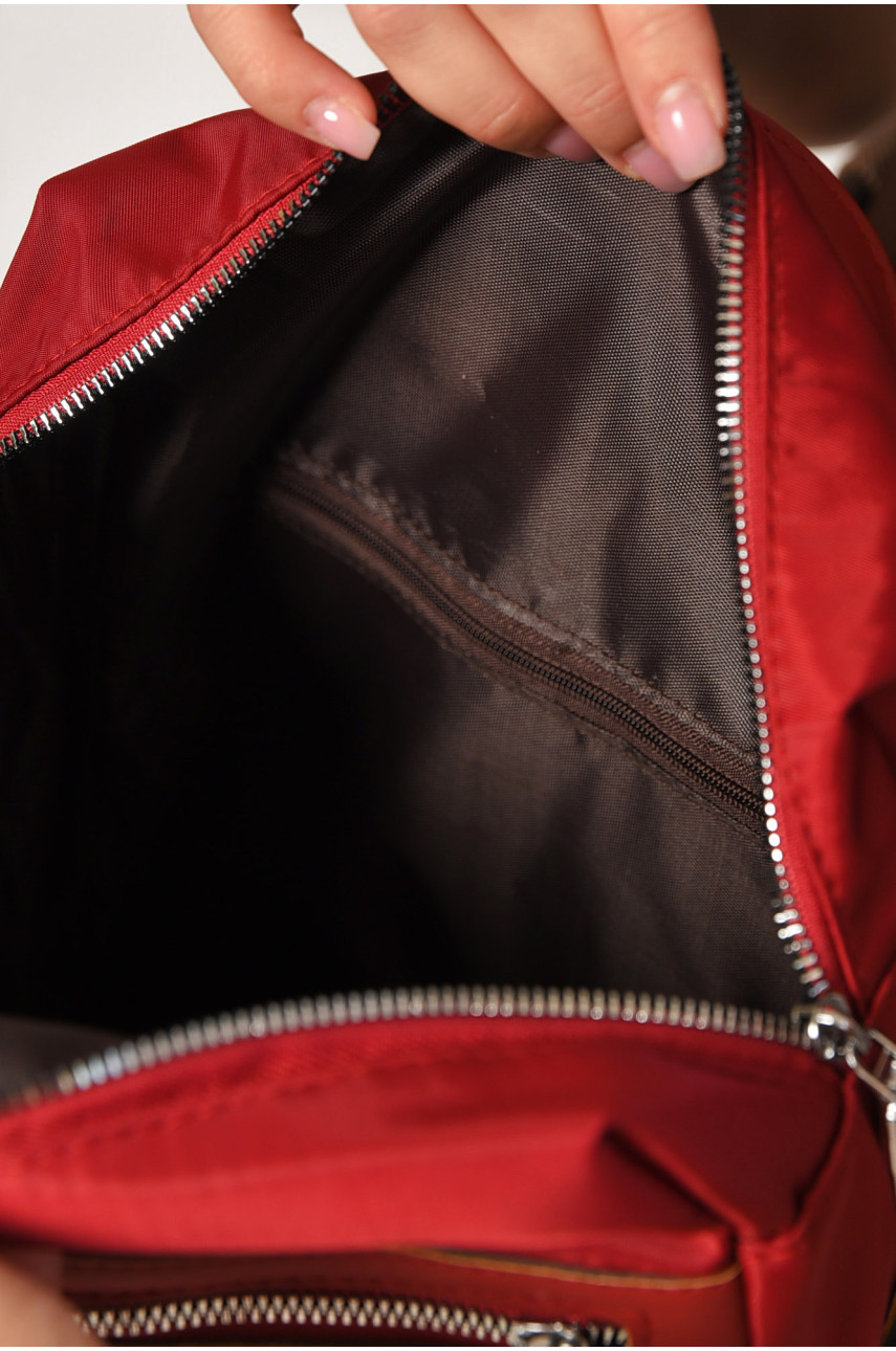 Рюкзак женский красного цвета 1357 204650