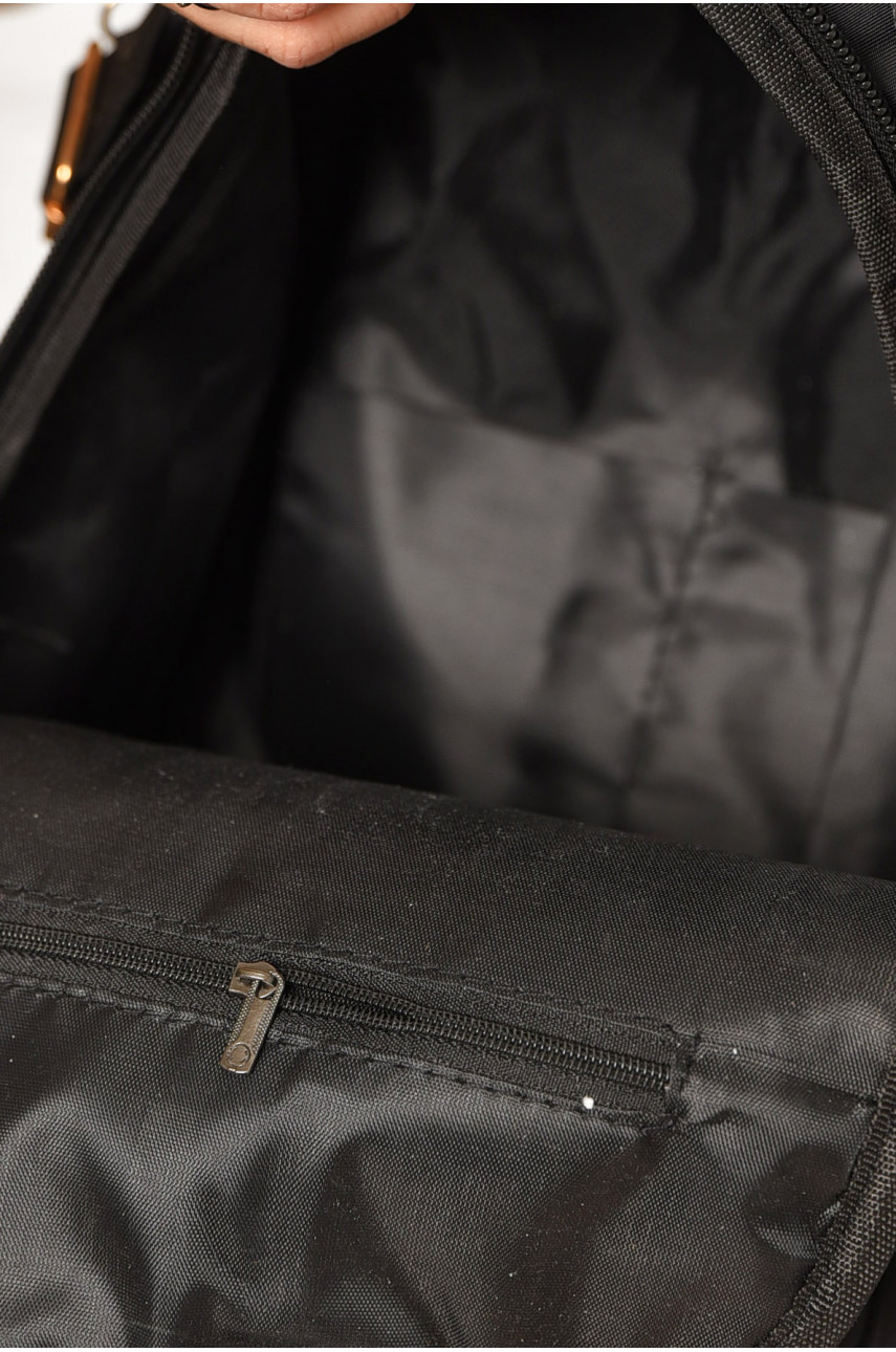 Рюкзак женский однотонный черного цвета 315 204651