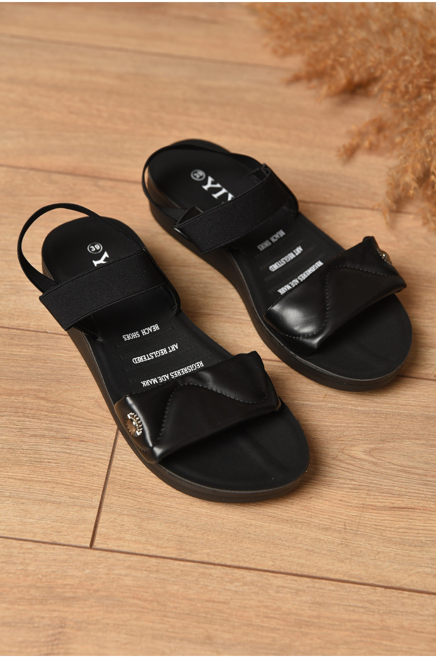 Босоножки женские черного цвета С11-1 204665