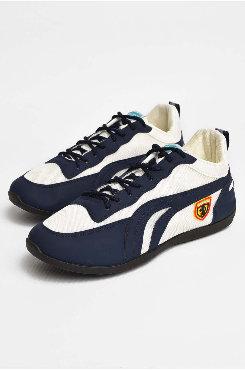 Кеды мужские темно-синего цвета SD-2 204712