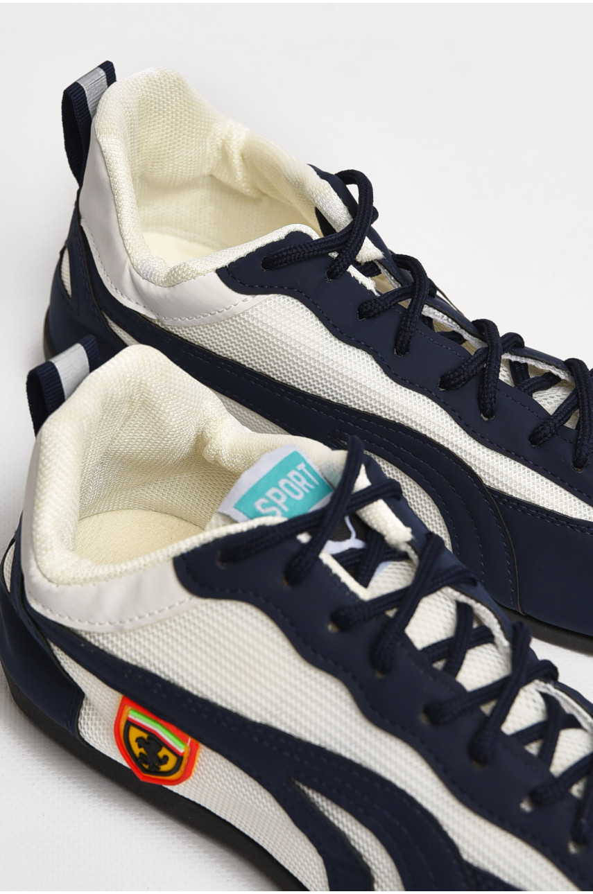 Кеди чоловічі темно-синього кольору SD-2 204712