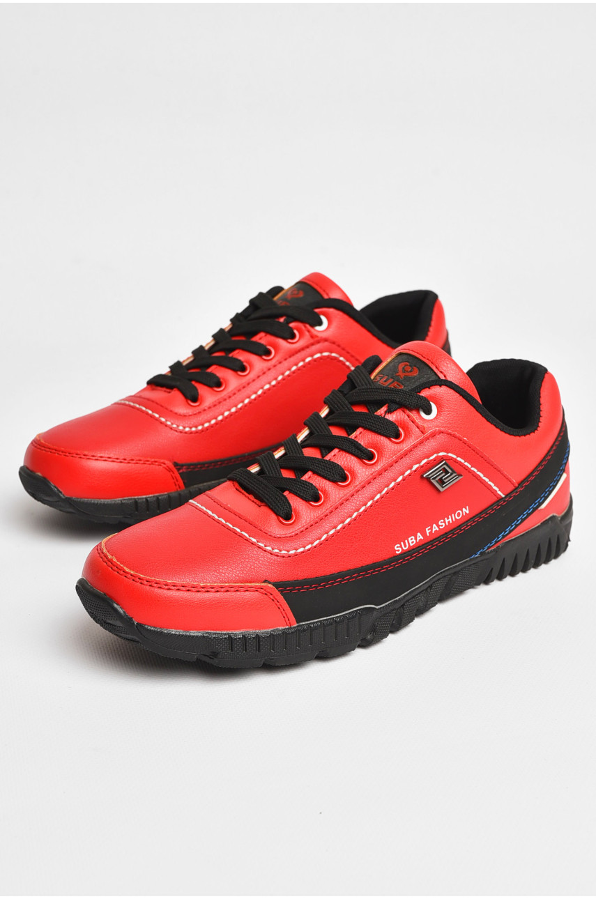 Кеды мужские красного цвета А607-10 204714