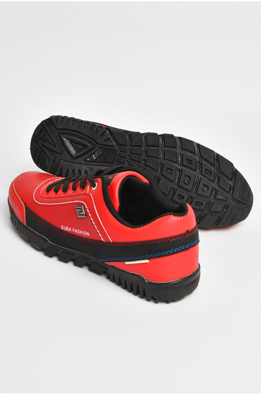 Кеды мужские красного цвета А607-10 204714