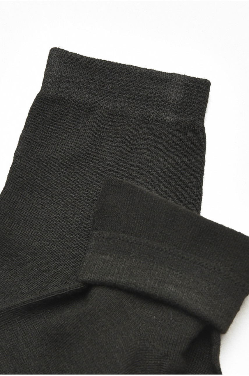Носки женские демисезонные черного цвета В-27-2 204742
