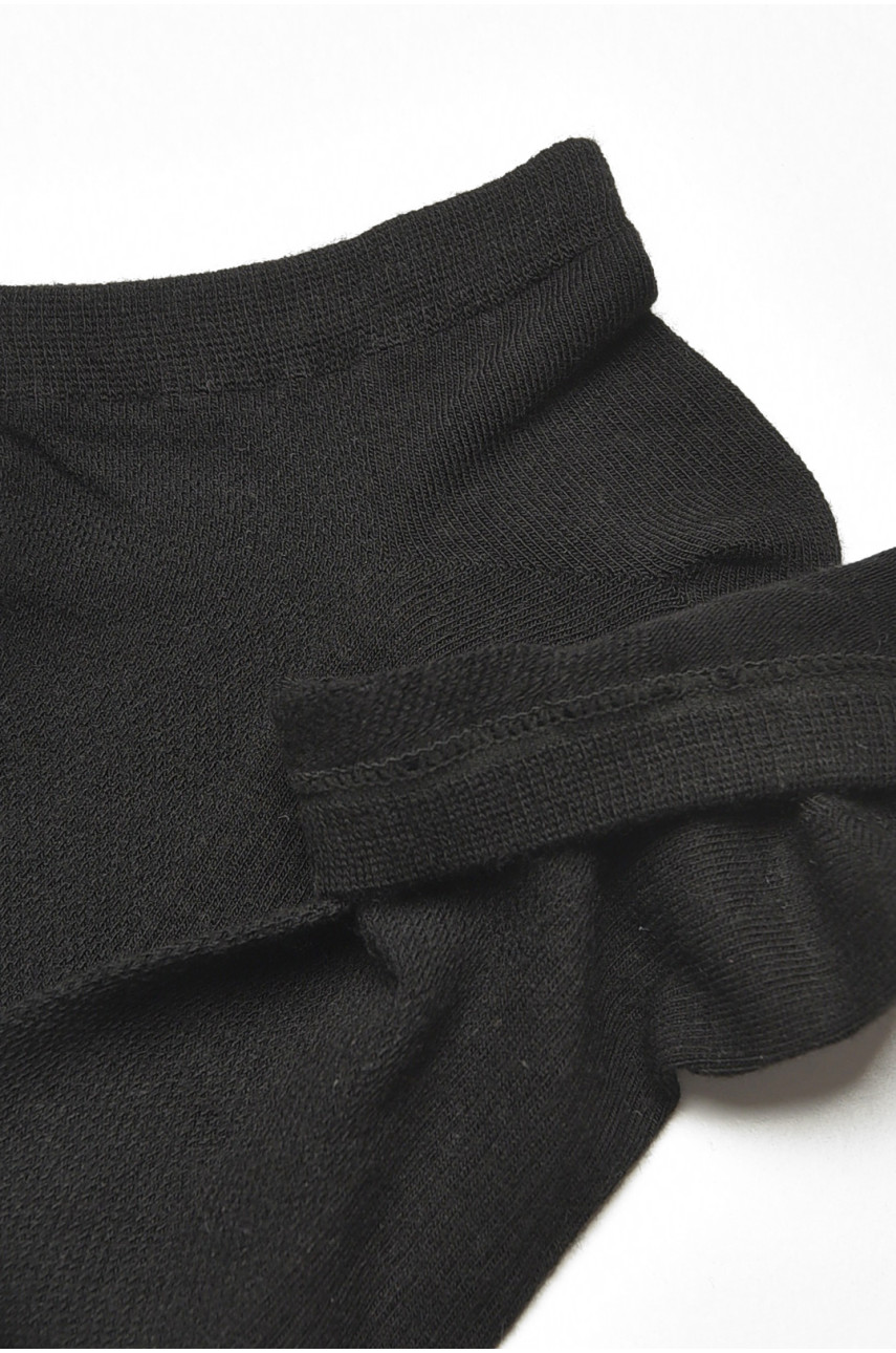 Носки мужские спортивные демисезонные черного цвета А301-3 204765