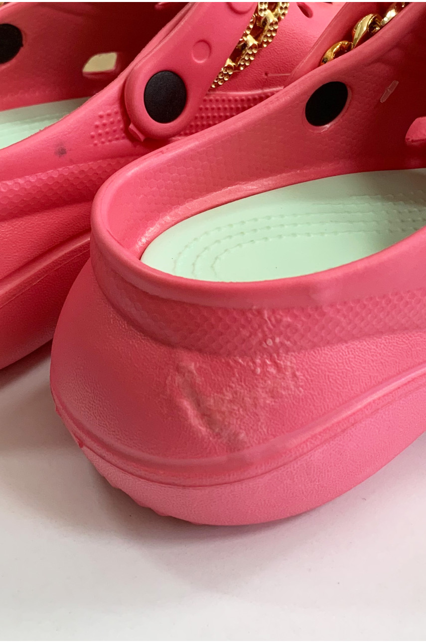 Кроксы женские розового цвета Уценка 204770 Кроксы женские розового цвета Уценка 204770