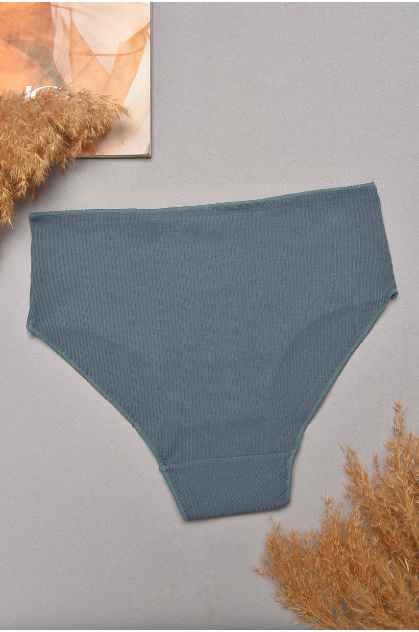 Трусы женские полубатальные тёмно-зеленого цвета 57259 204781