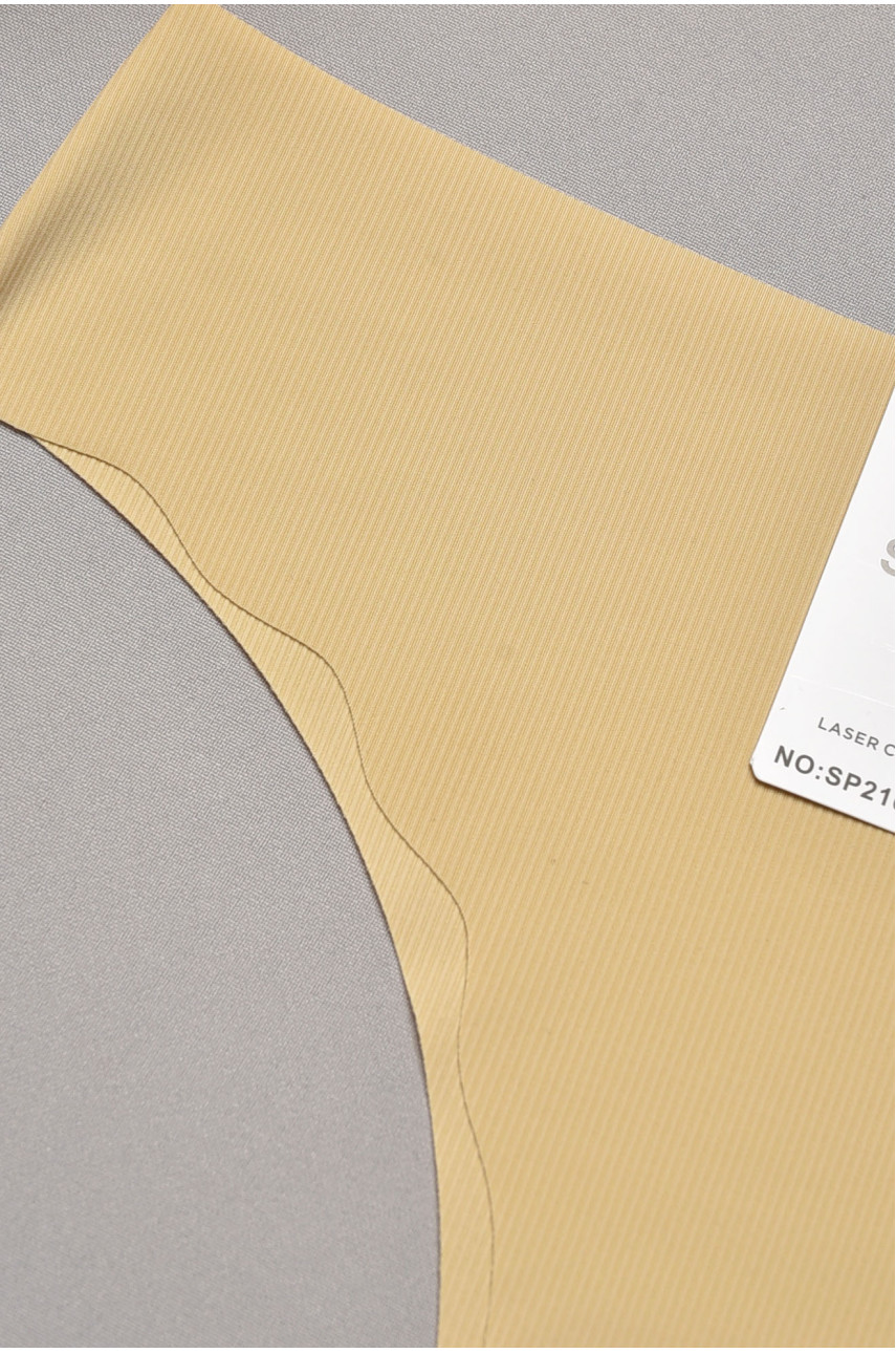 Трусы женские однотонные бежевого цвета SP216 204826