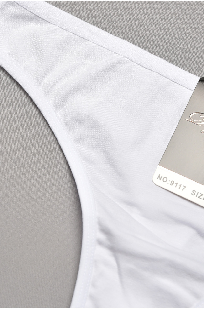 Стринги женские белого цвета 9117 204828