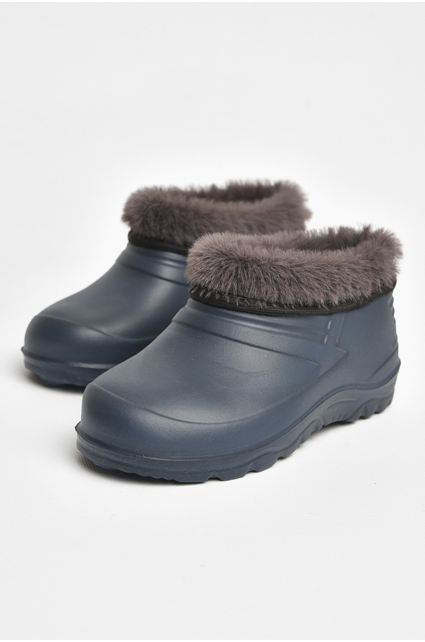 Галоші дитячі на флісі синього кольору Payas 204906