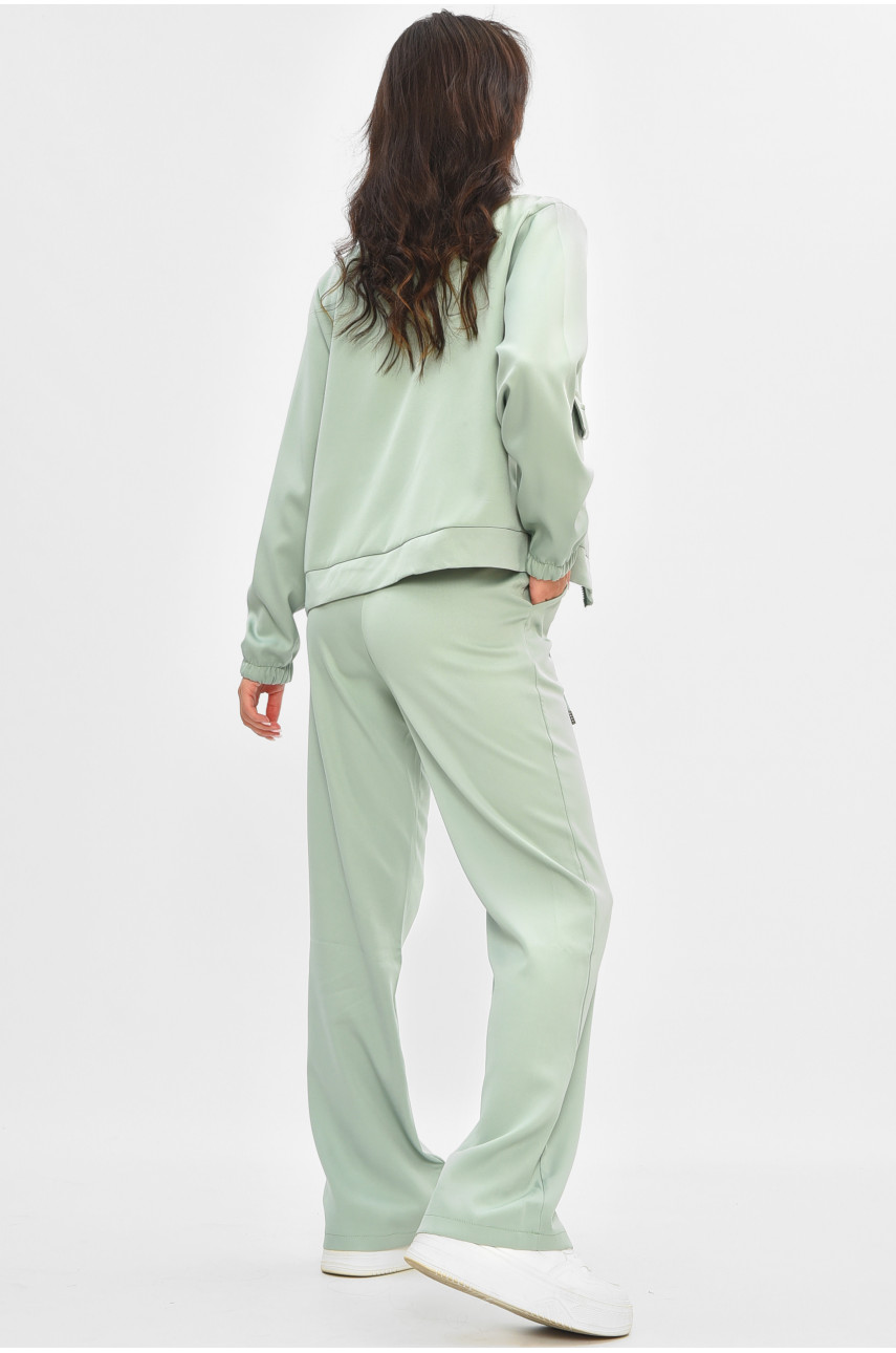 Спортивний костюм жіночий м'ятного кольору 3003 204932 Спортивний костюм жіночий м'ятного кольору 3003 204932