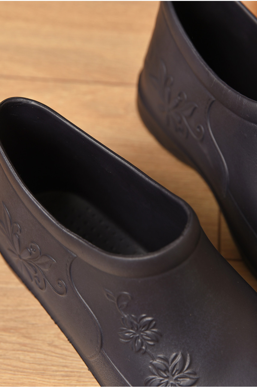 Галоши женские фиолетового цвета квітка 204940