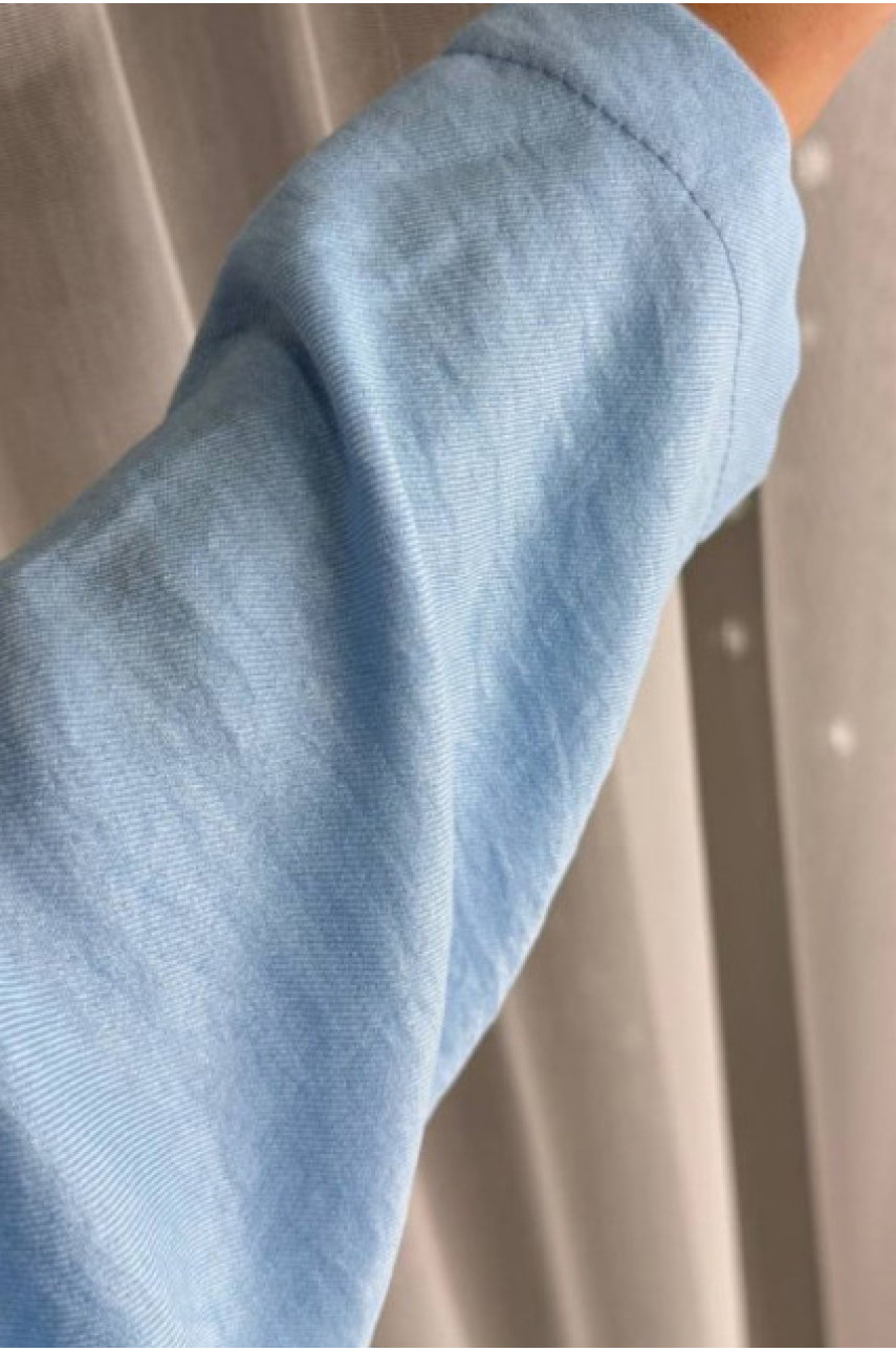 Костюм женский голубого цвета 3013 204946