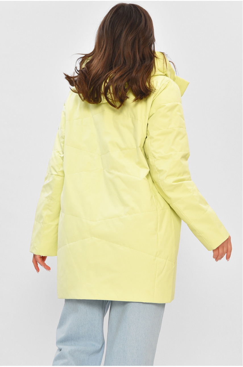 Куртка жіноча демісезонна салатового кольору 2328 205000