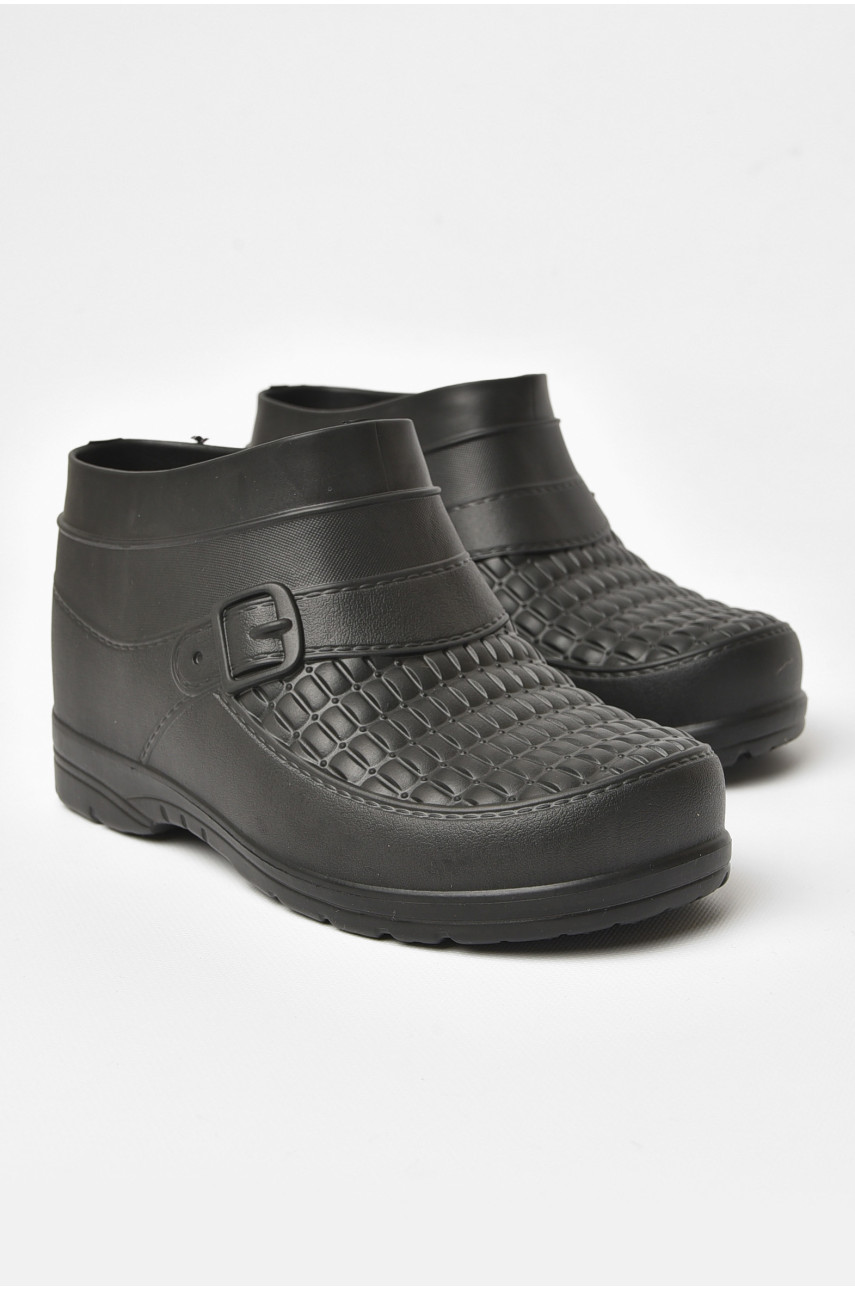 Галоши мужские черного цвета М-9 205011