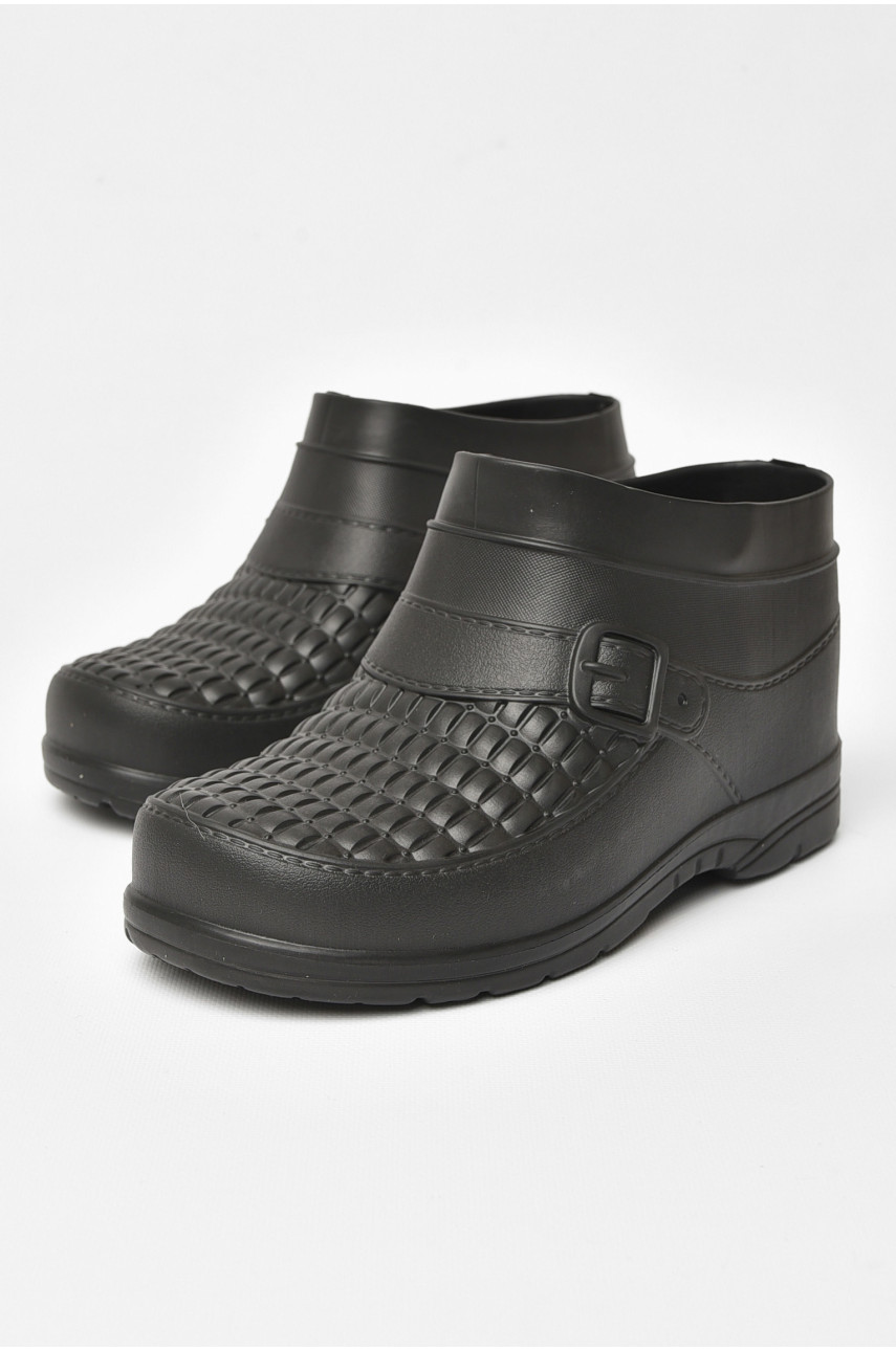 Галоши мужские черного цвета М-9 205011