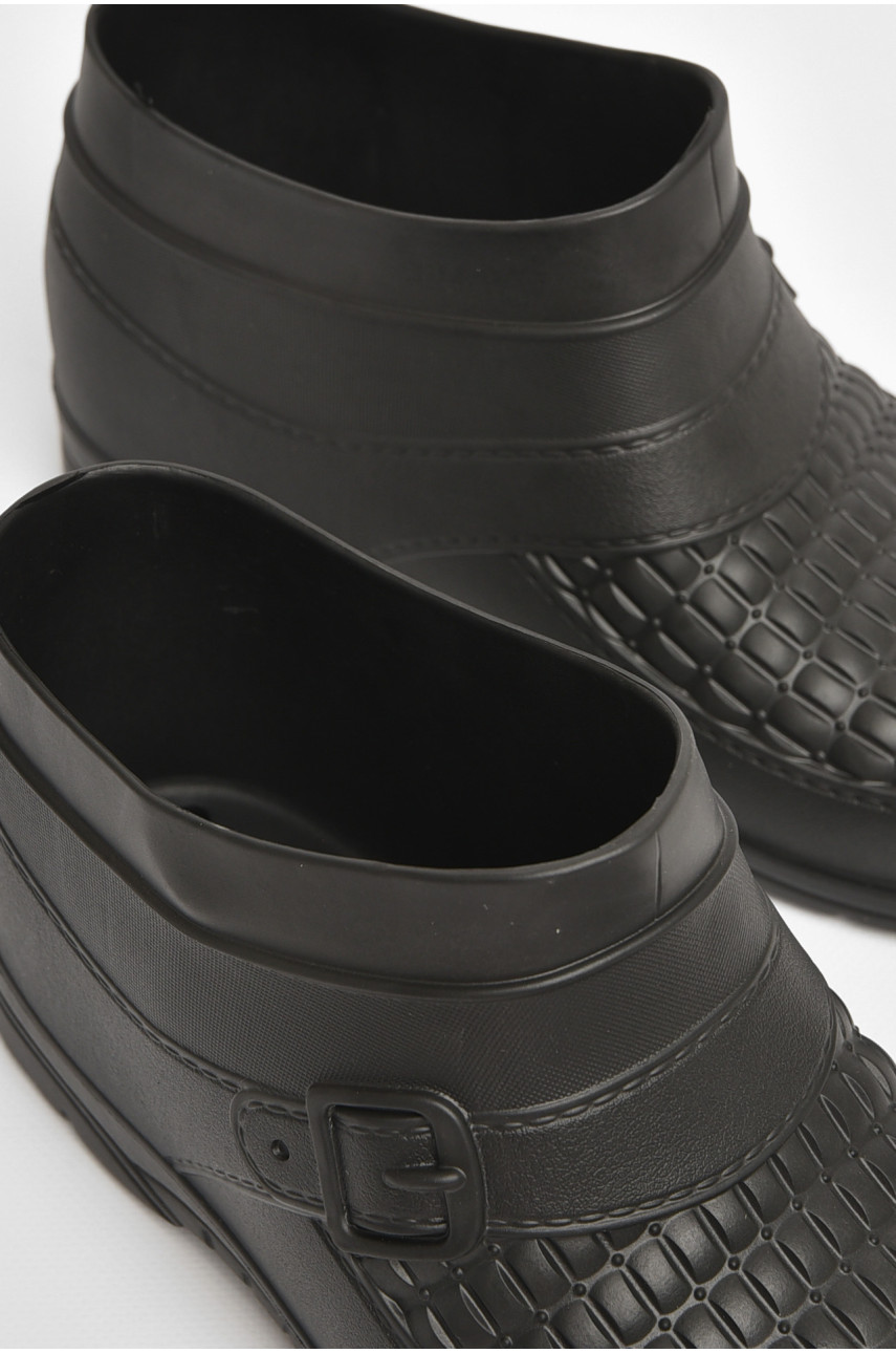 Галоши мужские черного цвета М-9 205011