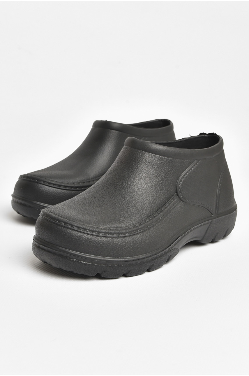 Галоши мужские пена черного цвета Б-10 205073