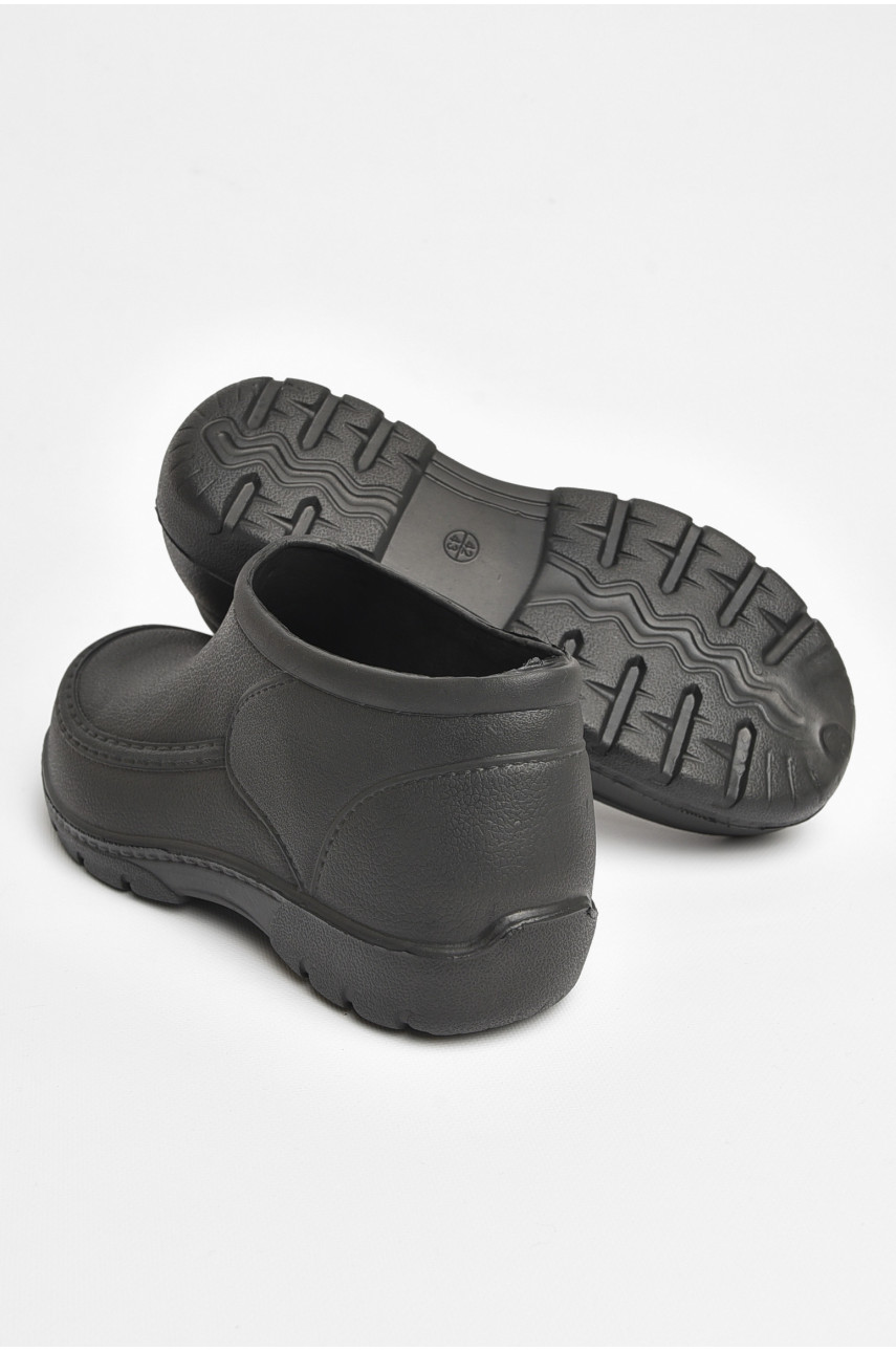 Галоши мужские пена черного цвета Б-10 205073