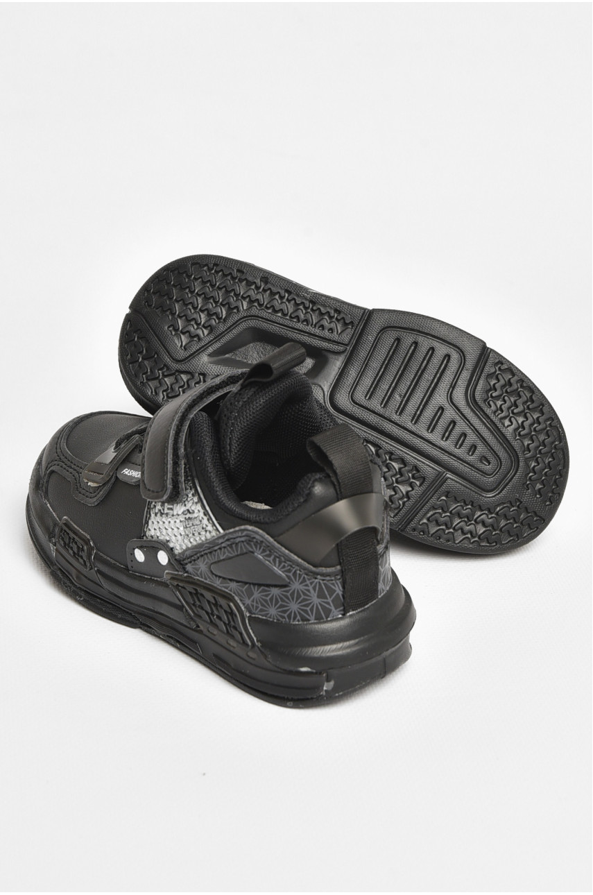 Кроссовки детские черного цвета АК242-1 205076 Кроссовки детские черного цвета АК242-1 205076