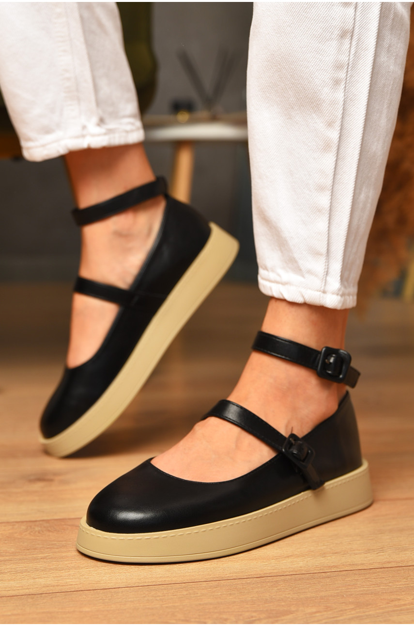 Лофери жіночі чорного кольору Е397-3 205135