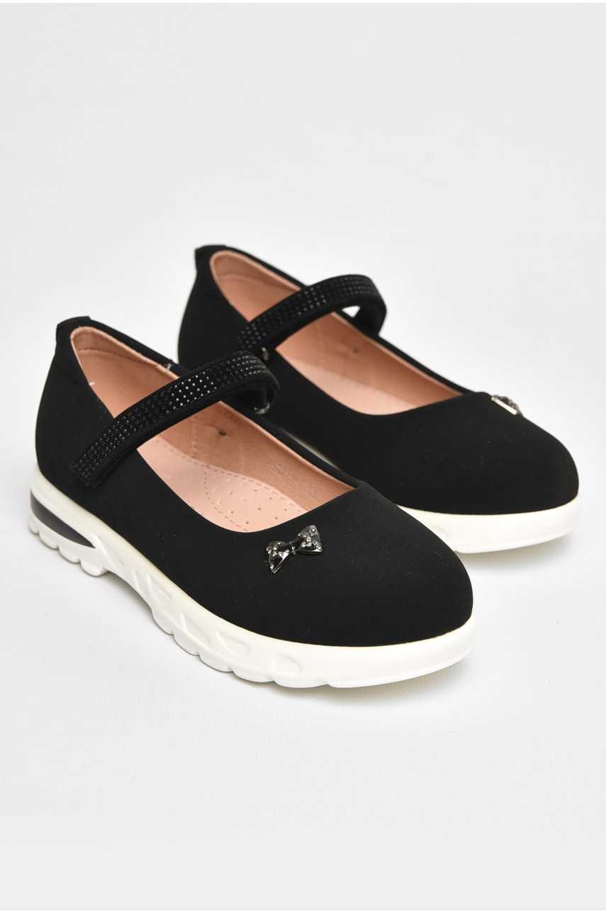 Туфли детские для девочки черного цвета С-Т10174-С 205147