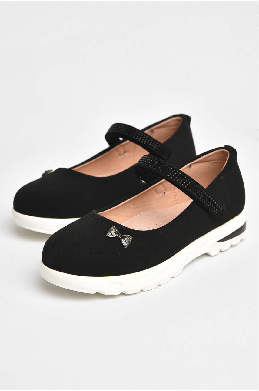 Туфли детские для девочки черного цвета С-Т10174-С 205147