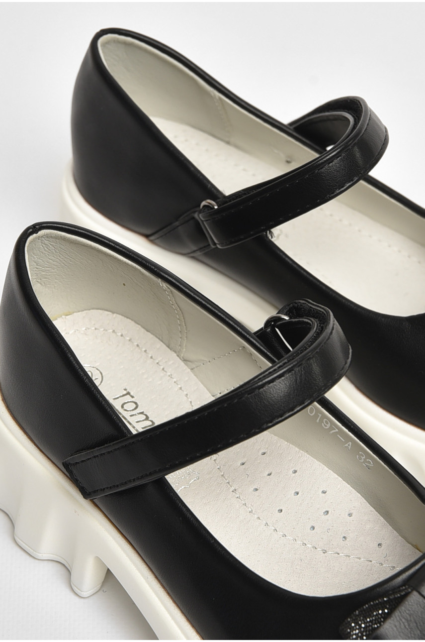 Туфли детские для девочки черного цвета С-Т0197-А 205149