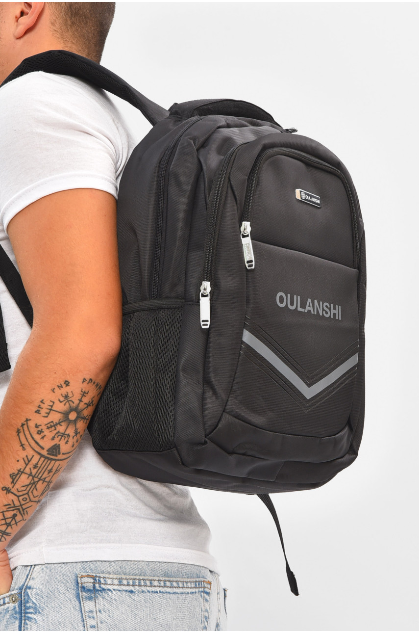 Рюкзак чоловічий чорного кольору 213 205157