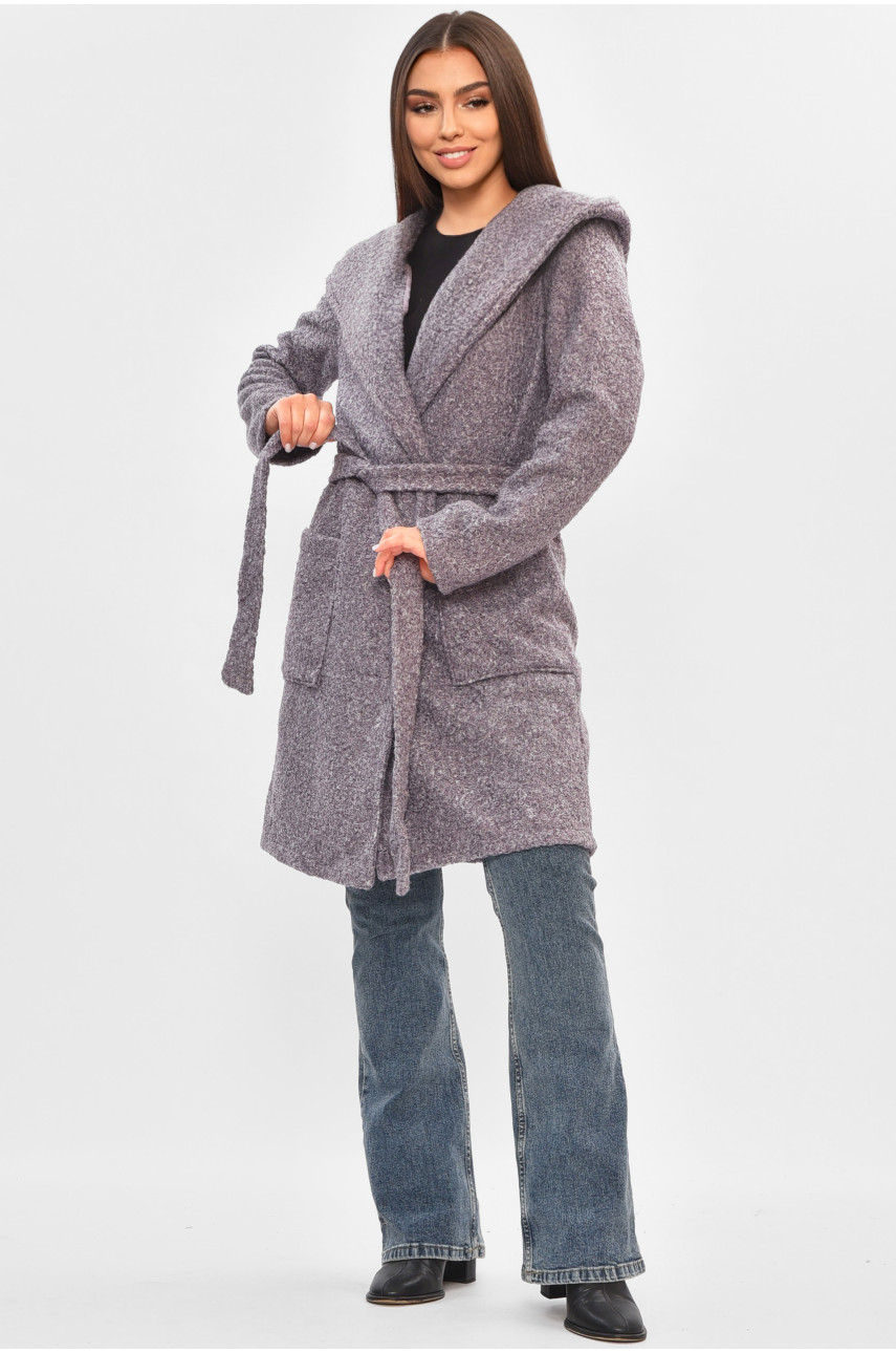 Кардиган женский сиреневого цвета 299 205167