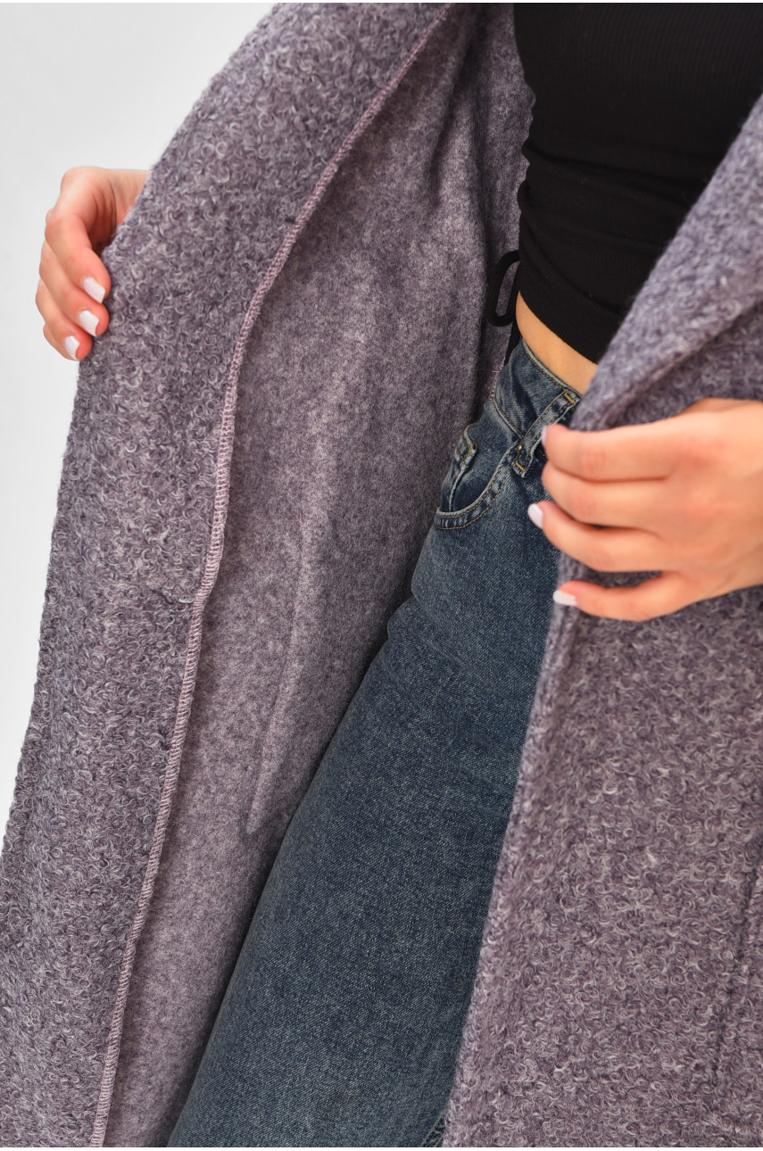 Кардиган женский сиреневого цвета 299 205167