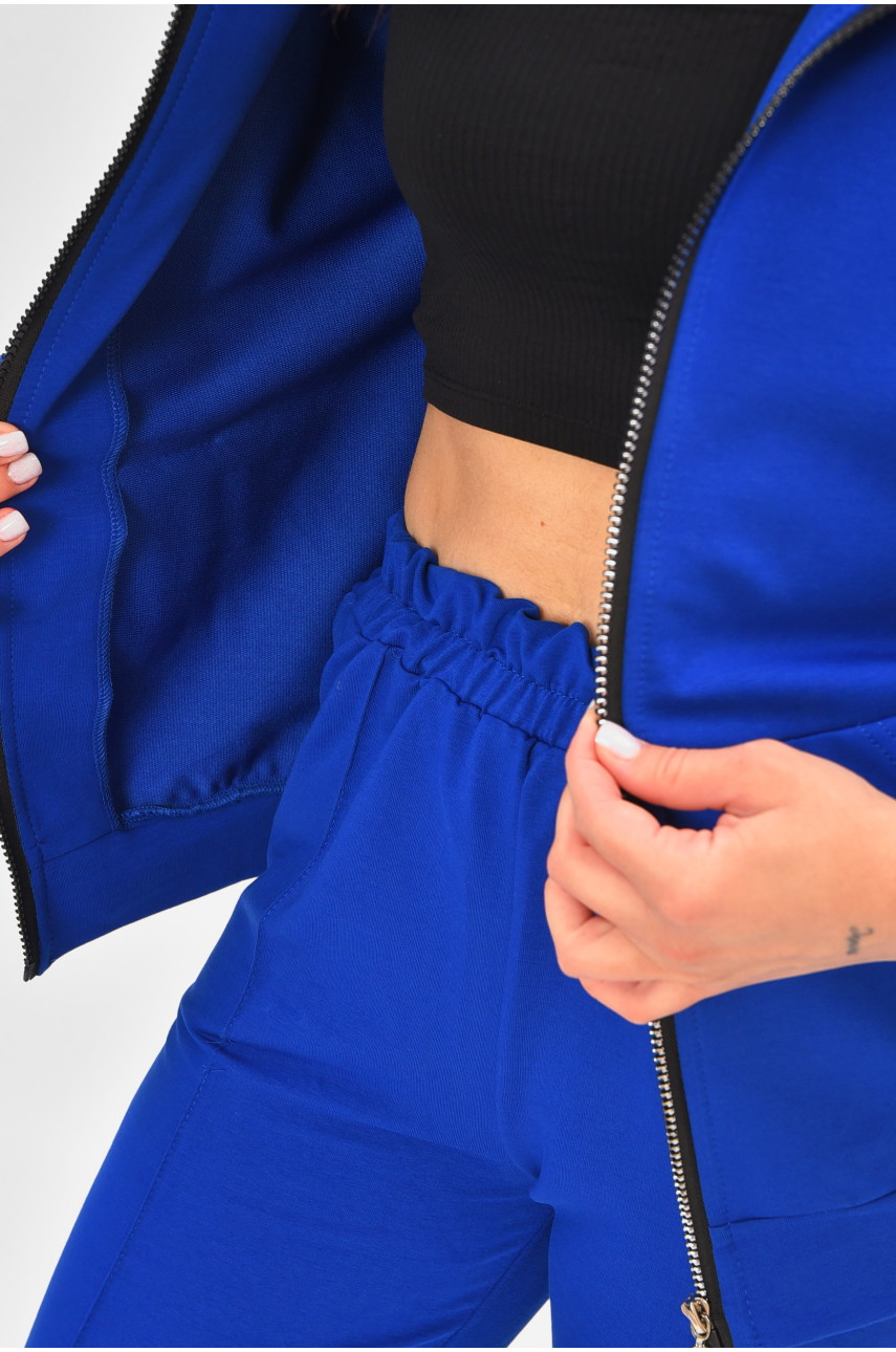 Спортивний костюм жіночий синього кольору 366 205186