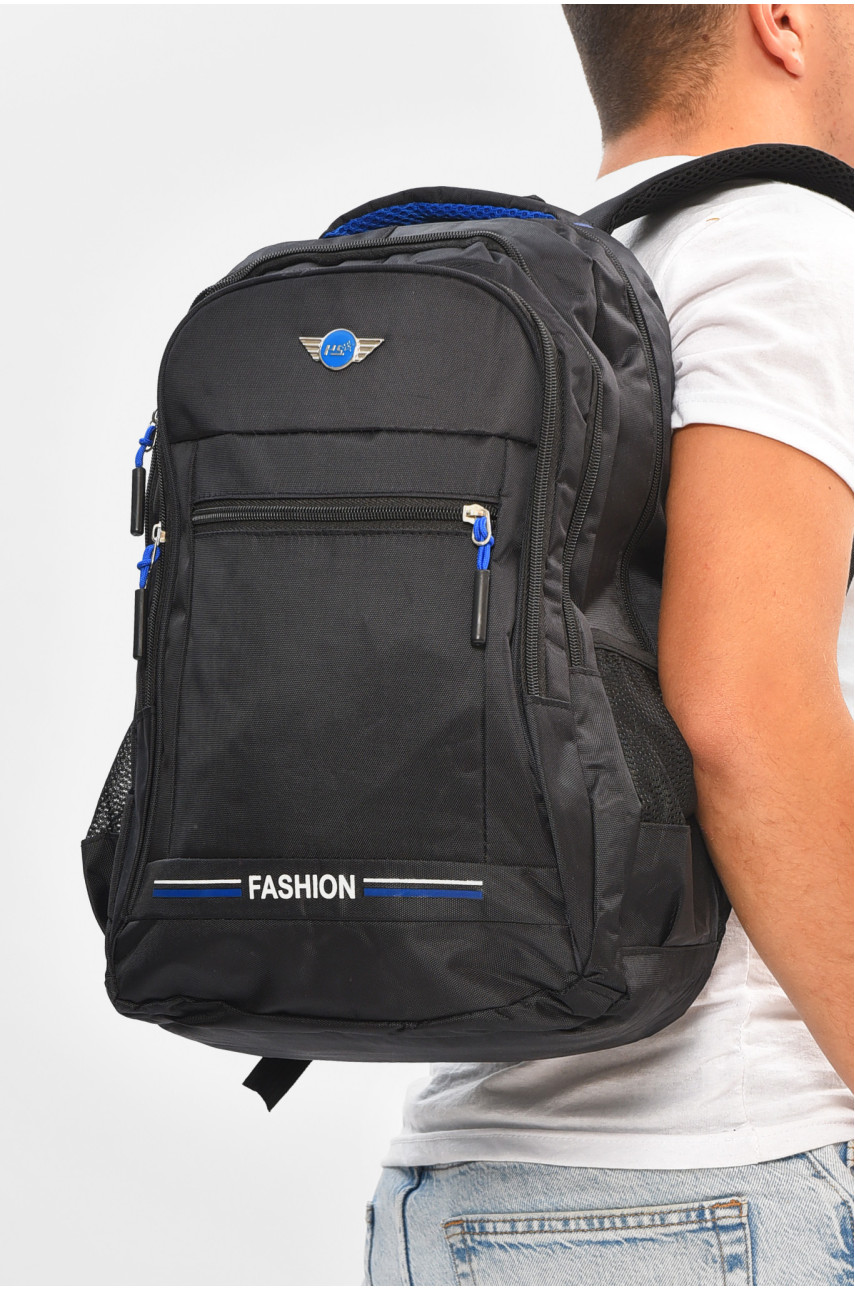 Рюкзак чоловічий спортивний чорного кольору 9354 205215