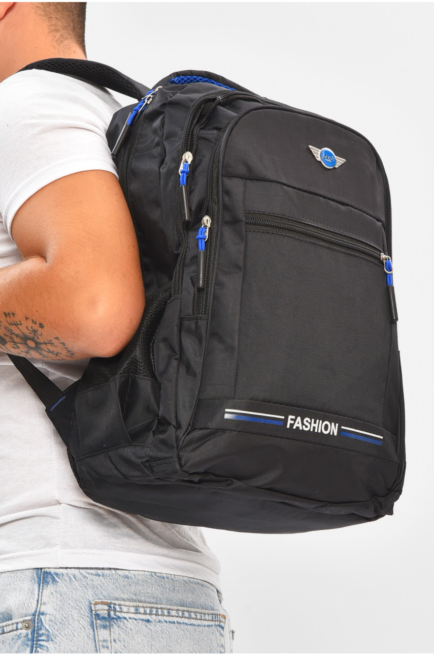 Рюкзак чоловічий спортивний чорного кольору 9354 205215