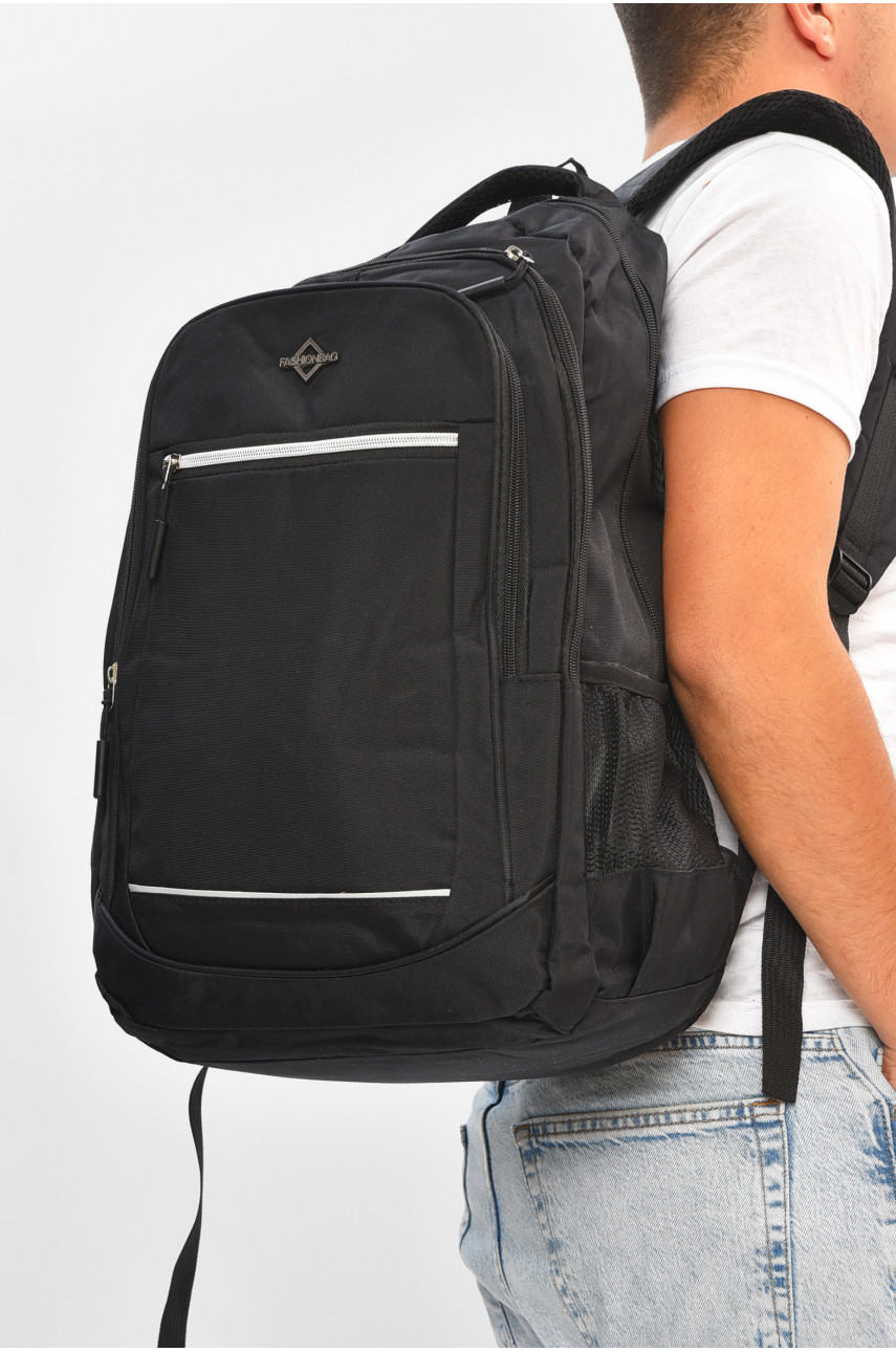 Рюкзак чоловічий спортивний чорного кольору 9354 205216