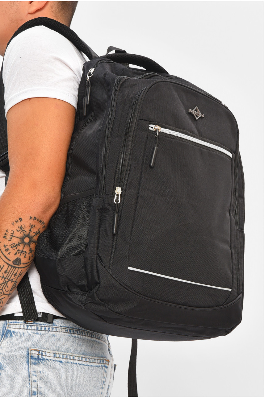 Рюкзак чоловічий спортивний чорного кольору 9354 205216