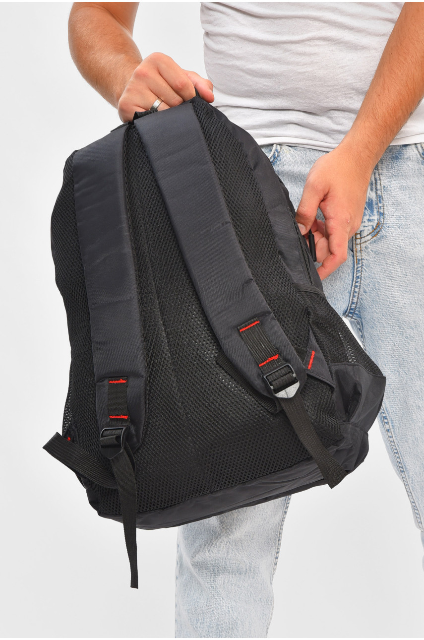 Рюкзак чоловічий спортивний чорного кольору 61982 205217