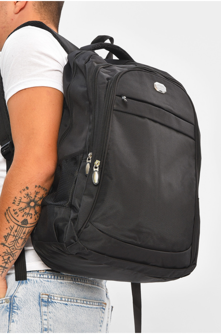 Рюкзак чоловічий спортивний чорного кольору 8269 205218