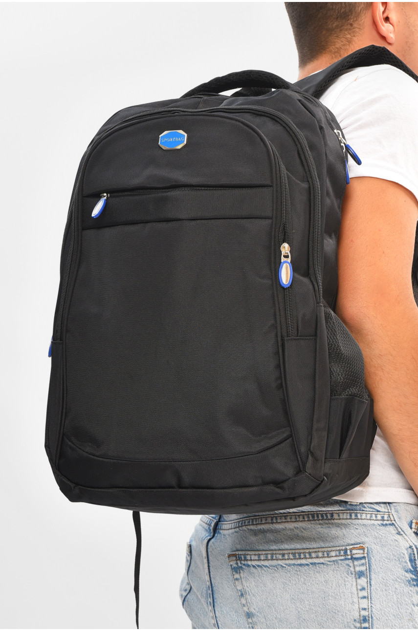 Рюкзак чоловічий спортивний чорного кольору 8269 205219
