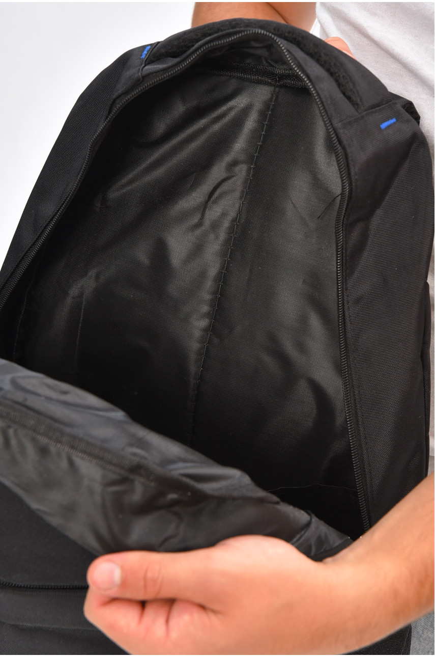 Рюкзак чоловічий спортивний чорного кольору 8269 205219