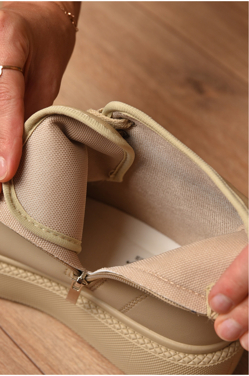 Ботинки женские демисезонные бежевого цвета RF 1585 205242