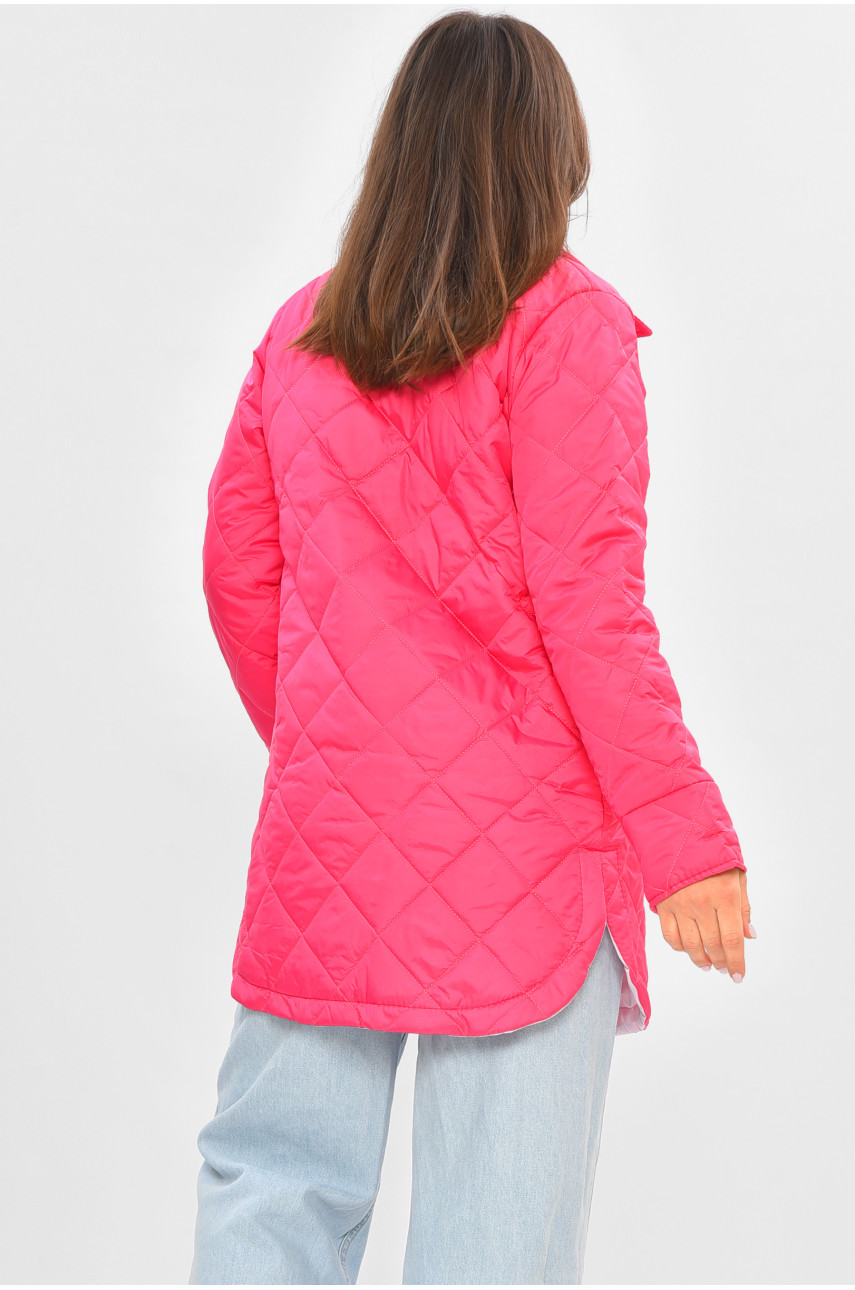 Куртка жіноча демісезонна малинового кольору 326 205258