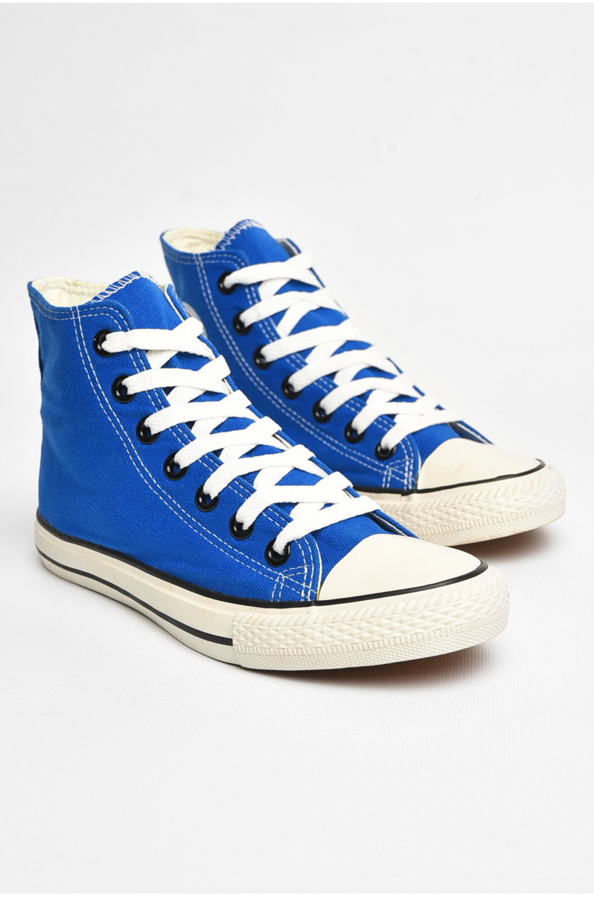 Кеды мужские синего цвета текстиль 8257 205295