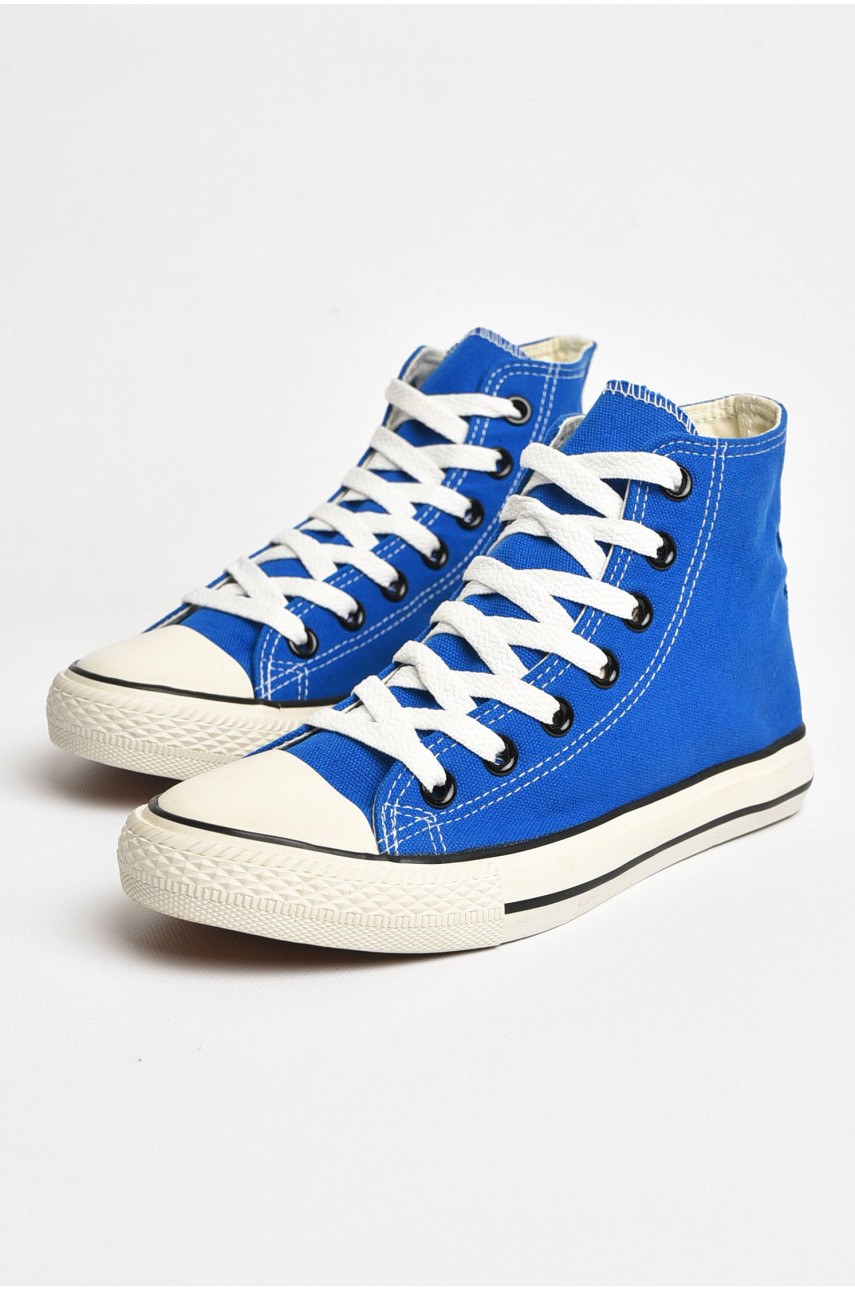 Кеды мужские синего цвета текстиль 8257 205295