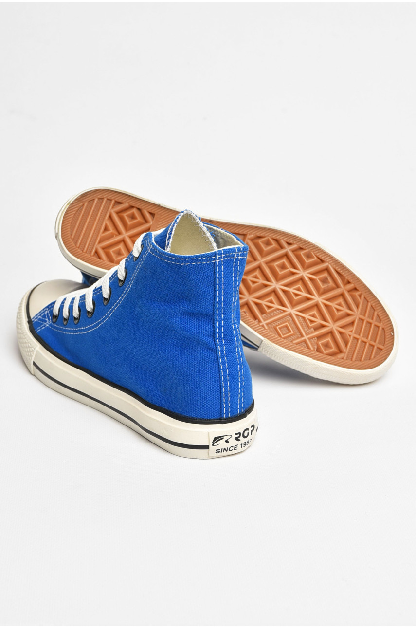 Кеды мужские синего цвета текстиль 8257 205295