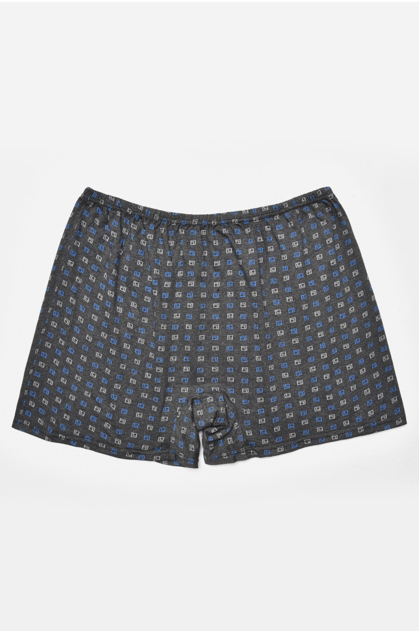 Труси сімейні чоловічі батальні темно-сірого кольору 205302